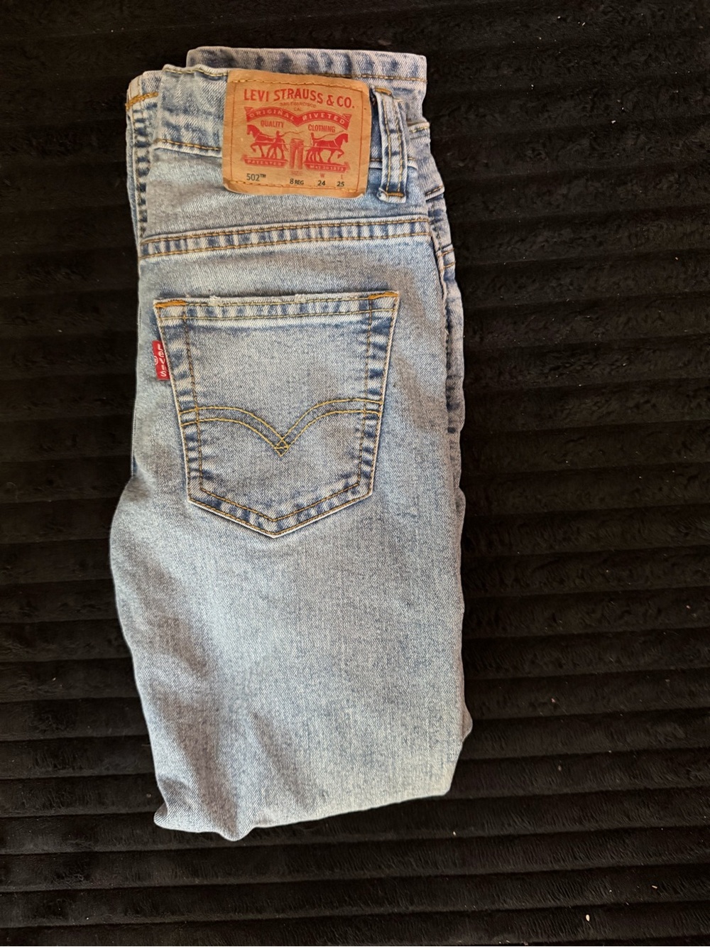 Levi's kids Light Blue 502 Regular Taper Jeans